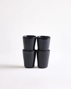 Motel a Miio Turmalina Espressobecher schwarz 4er-Set* Becher-Sets|Espressobecher