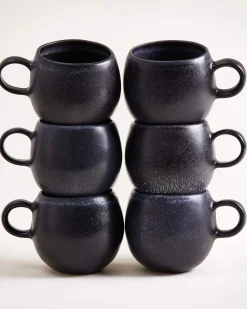 Motel a Miio Turmalina Tasse groß schwarz 6er-Set* Tassen-Sets|Tassen & Becher Sets %