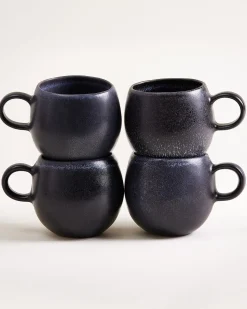Motel a Miio Turmalina Tasse groß schwarz 4er-Set* Tassen-Sets|Tassen & Becher Sets %