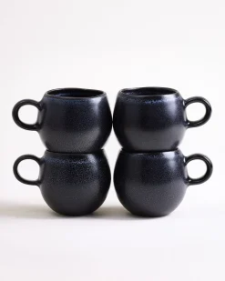 Motel a Miio Turmalina Tasse klein schwarz 4er-Set* Tassen-Sets|Tassen & Becher Sets %